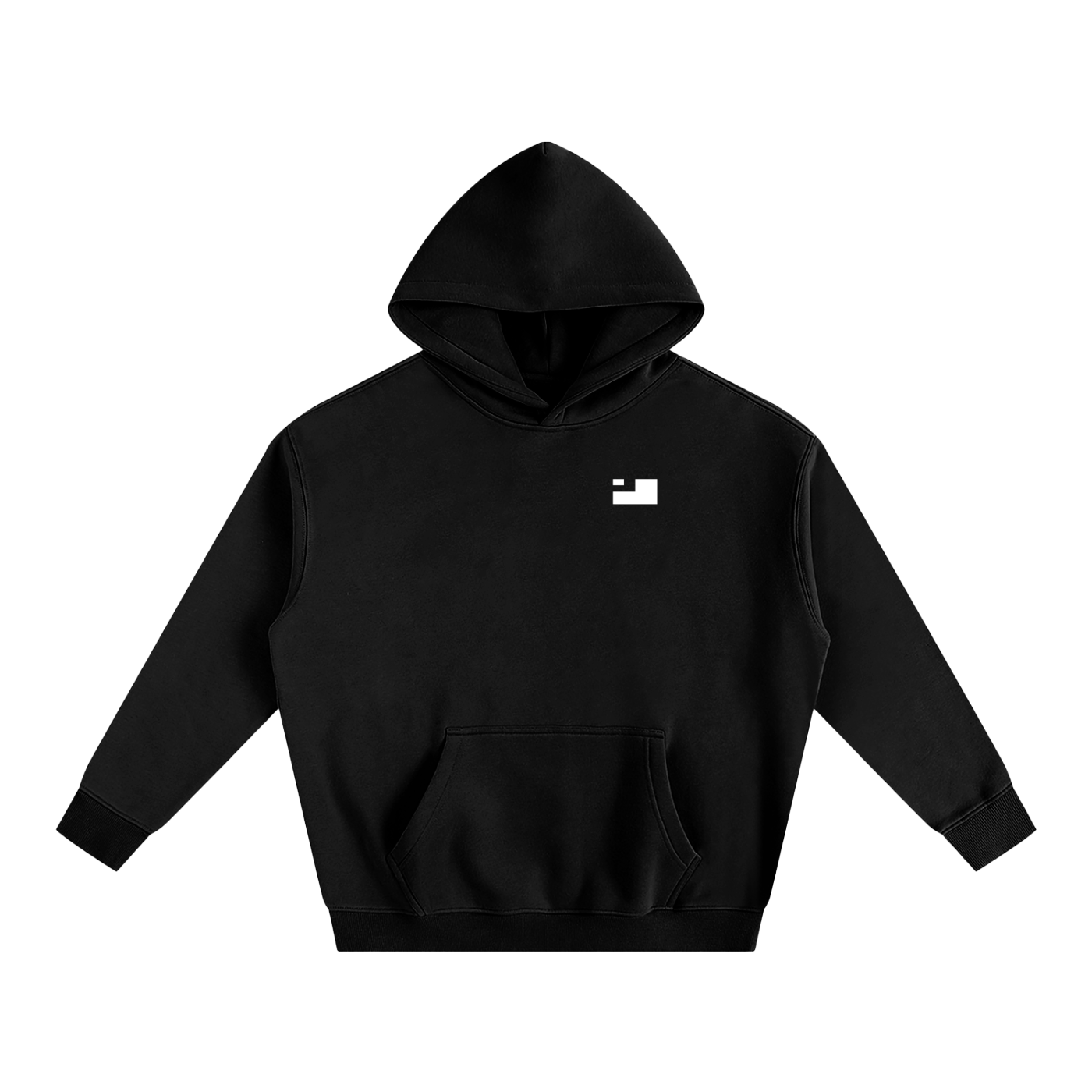 Black,Oversize,Hoodie