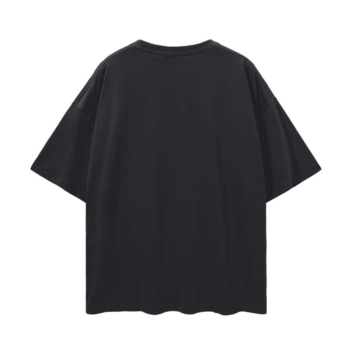 Black,Oversize,T-Shirt