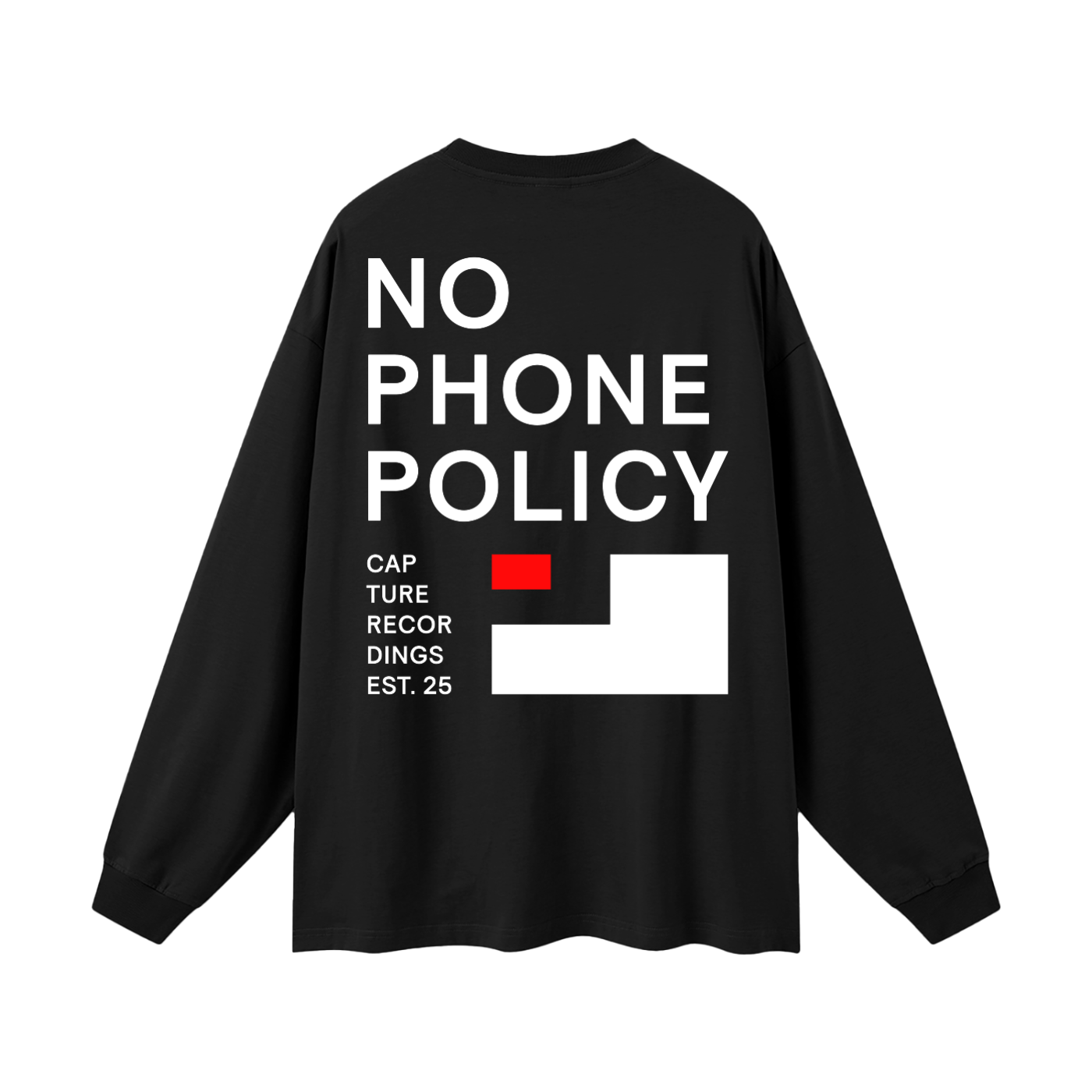 Black,Long Sleeve Tee