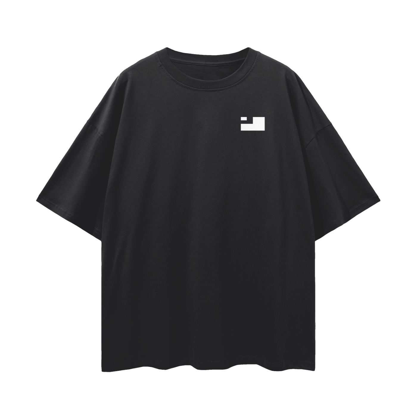 Black,Oversize,T-Shirt