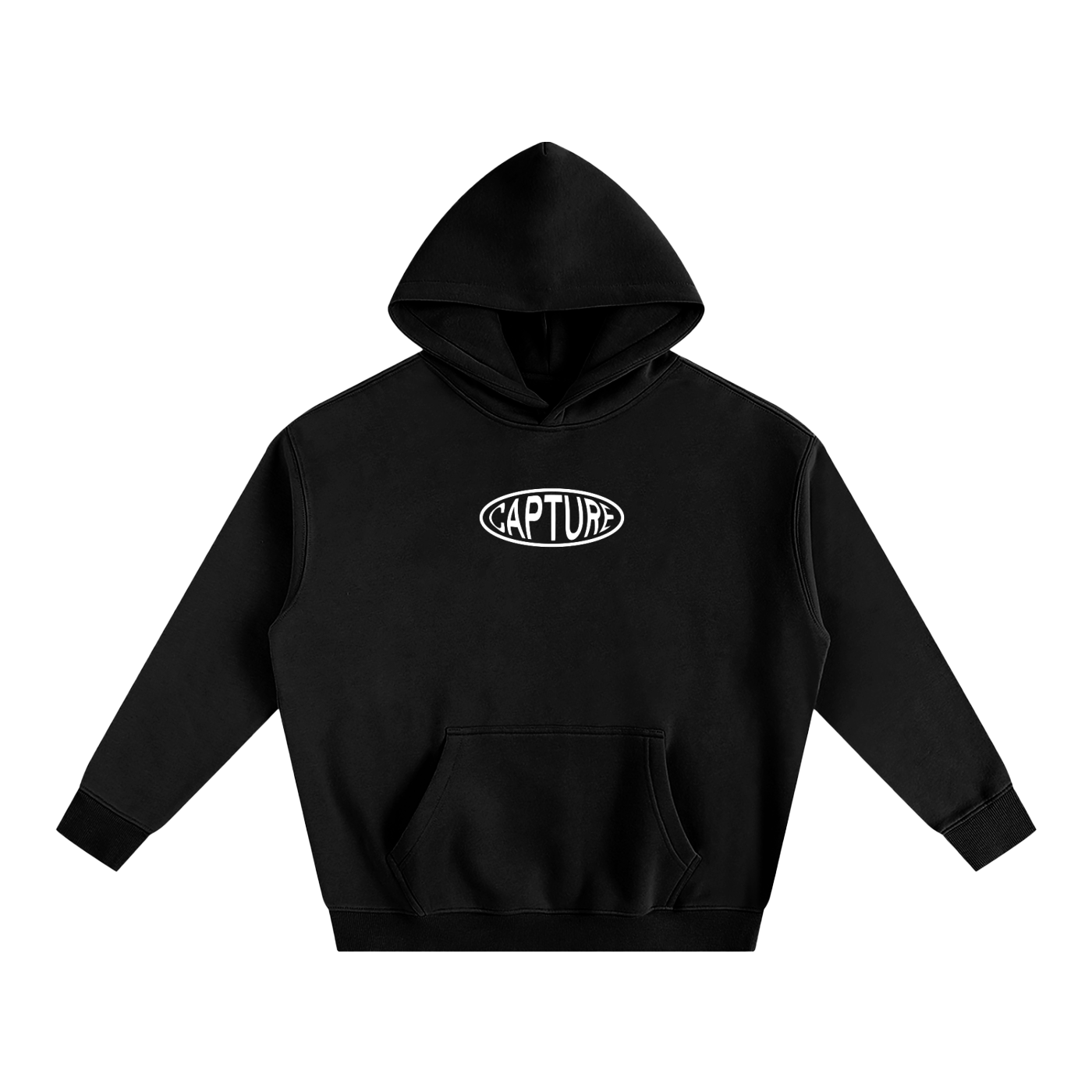 Black,Oversize,Hoodie