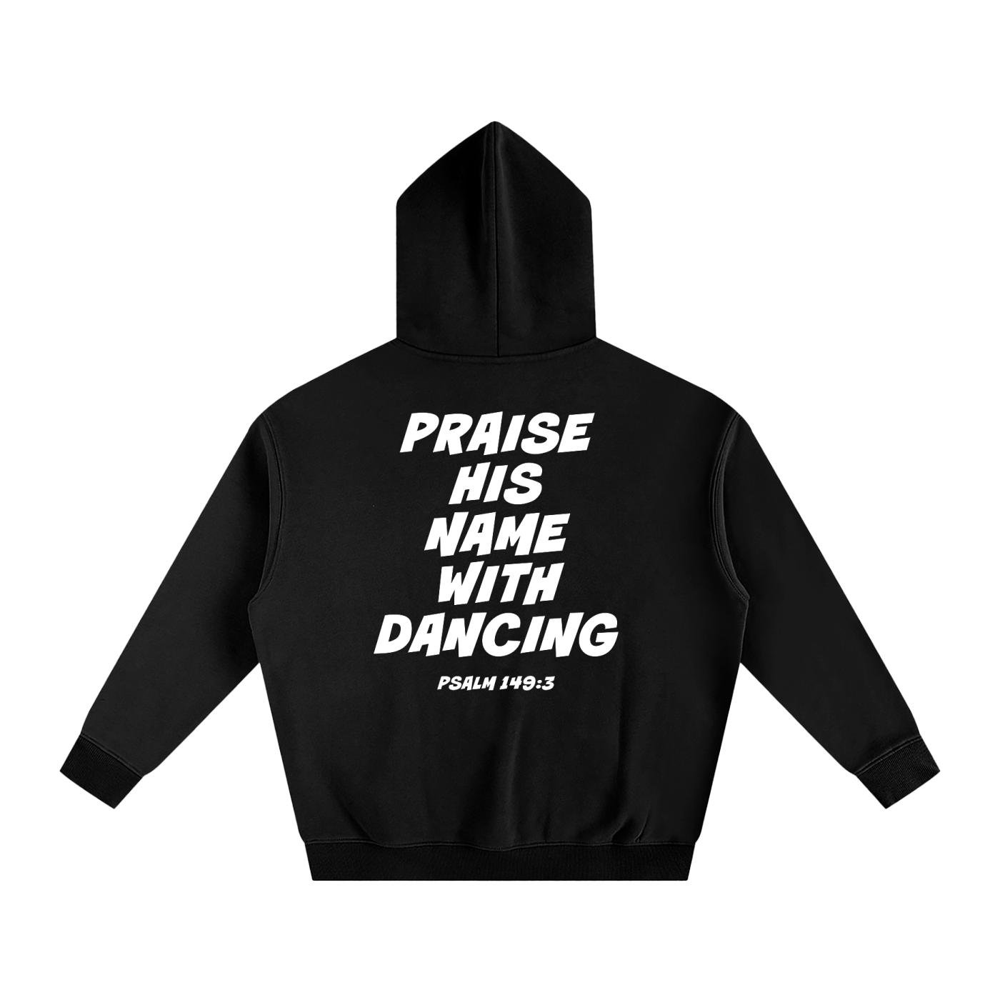 Black,Oversize,Hoodie,Holy Dance