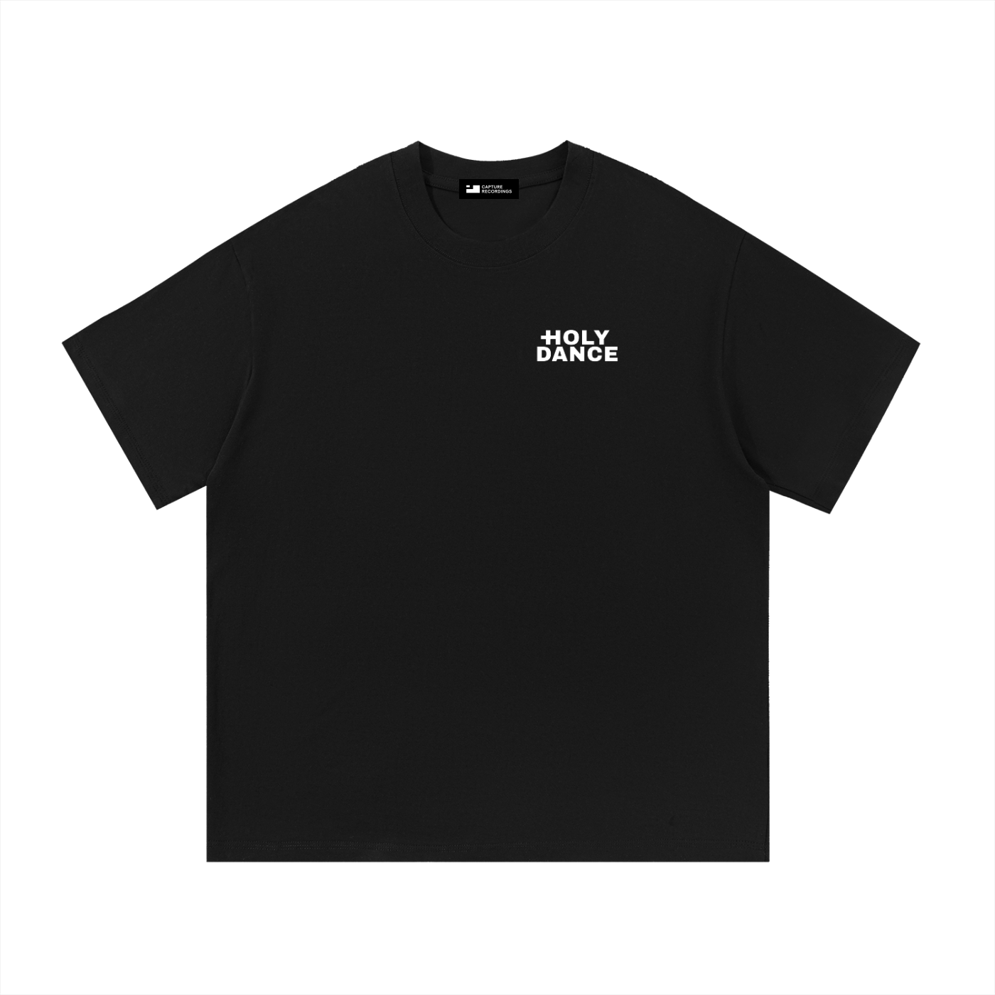Black,T-Shirt,Holy Dance