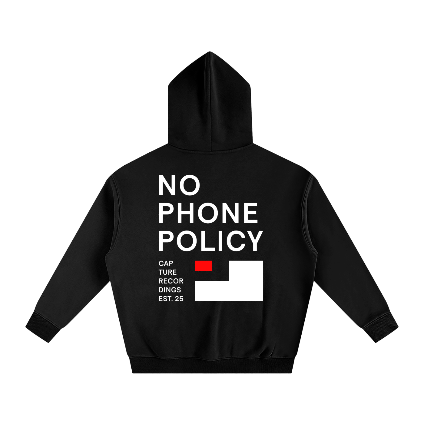 Black,Oversize,Hoodie